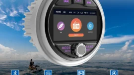 Waterproof Bluetooth marine stereo